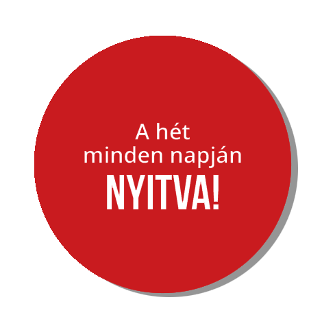 Minden nap nyitva